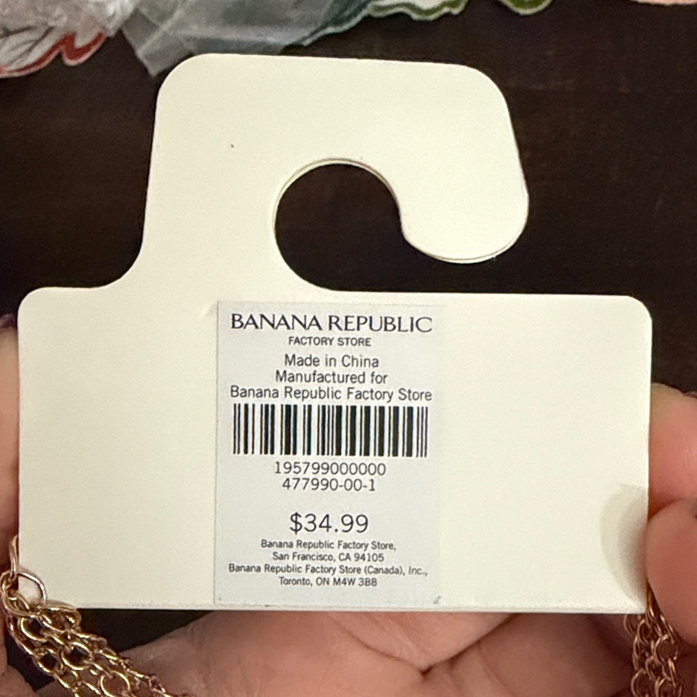 Banana Republic Gold and Silver Necklace Trio - Picture 3 of 7